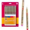 image:imageSAKURA Pigma Sketch Brush  Archival Ink Sketching Pens  Art Pens for Calligraphy Hand Lettering amp Writing  Assorted Archival Colors  8 Pack