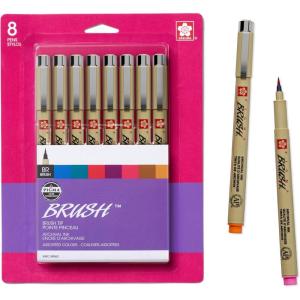image:imageSAKURA Archival Brush Pens 6 Set Colors may varyMulticolor