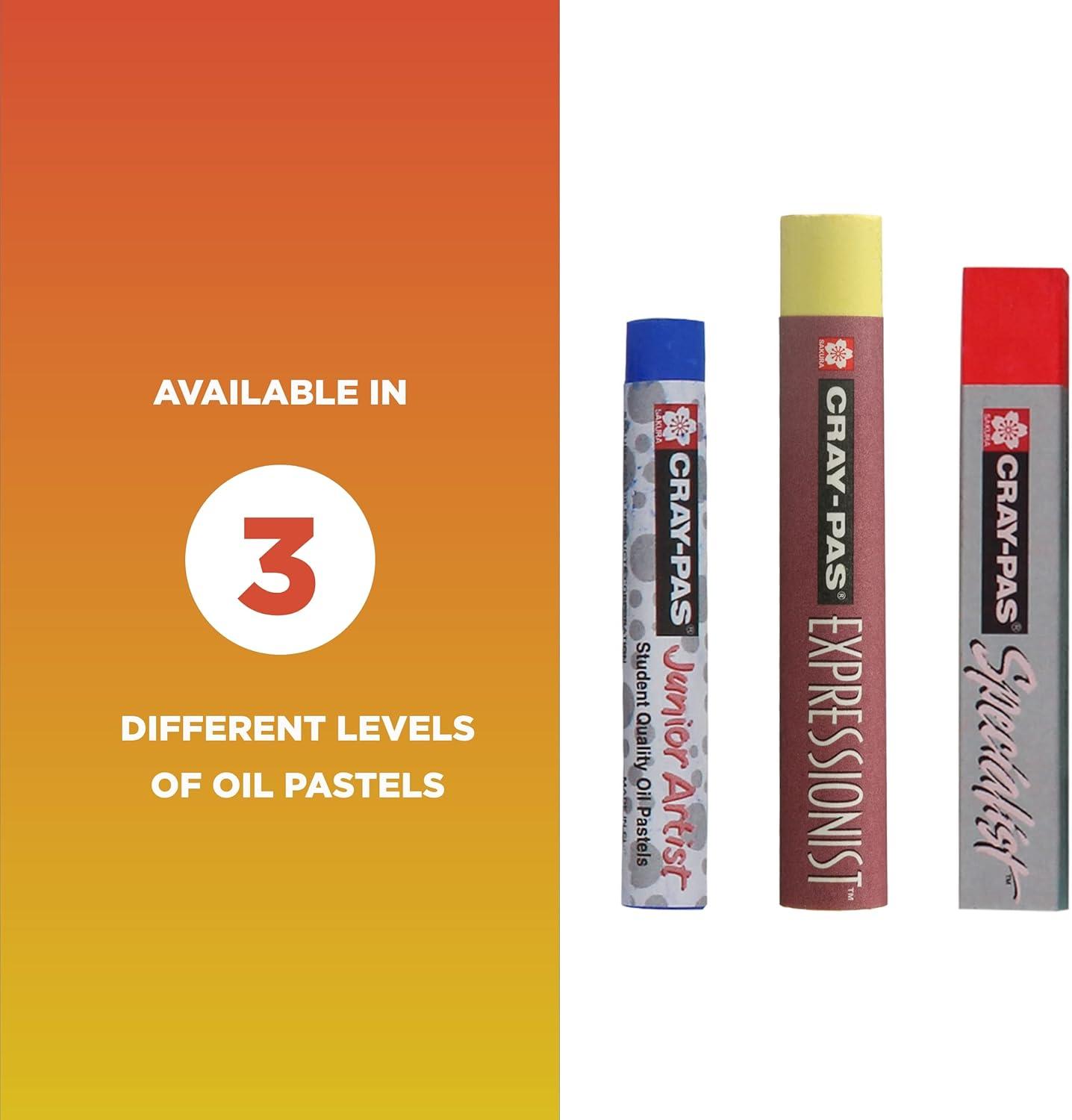 image:imageSAKURA CrayPas Junior Artist Oil Pastel Set  Chubbies Pastel Size  Soft Oil Pastels for Kids amp Artists  12 Colors amp Soft Oil Pastels for Kids amp Artists  50 Sticks