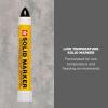 image:imageSAKURA Solid Paint Markers with Twist Up Tip  Low Temperature Permanent Marker Pens  Window Wood amp Glass Marker  Black Paint  1 Pack1