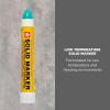 image:imageSAKURA Solid Paint Markers with Twist Up Tip  Low Temperature Permanent Marker Pens  Window Wood amp Glass Marker  Green Paint  1 Pack