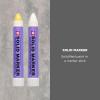 image:imageSakura Solid Paint Markers  12 Permanent Marker Paint Pens  Window Wood amp Glass Marker  Assorted Colors  6 White amp 6 Yellow  12 Pack