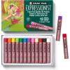 image:imageSAKURA XLP12 12Piece CrayPas Expressionist Assorted Color Oil Pastel Set Multicolor 12 Color Set