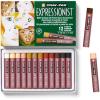 image:imageSAKURA XLP12SA 12Piece CrayPas Expressionist Multi Cultural Oil Pastel Set multicolor