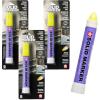 image:imageSakura Solid Paint Markers  Permanent Marker Pens  Window Wood amp Glass Marker  Purple Paint  3 PackXSC302 Fluorescent Lemon