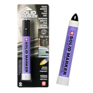 image:imageSakura Solid Paint Markers  Permanent Marker Pens  Window Wood amp Glass Marker  White Paint  1 PackBlack Paint