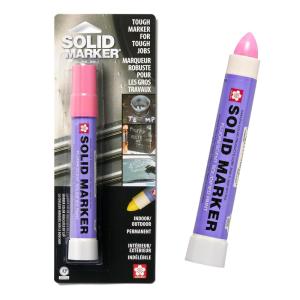 image:imageSakura Solid Paint Markers  Permanent Marker Pens  Window Wood amp Glass Marker  White Paint  1 PackFluorescent Pink