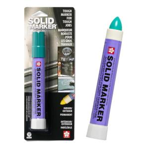 image:imageSakura Solid Paint Markers  Permanent Marker Pens  Window Wood amp Glass Marker  White Paint  1 PackGreen Paint