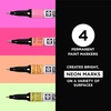 image:imageSAKURA Pentouch Fluorescent Paint Markers Extra Fine Tip 4 PK 42192