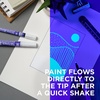image:imageSAKURA Pentouch UV Paint Markers Asst Tips 3 PK 42000